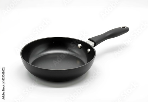 Wallpaper Mural Black Frying Pan Isolated white Background.pan isolated on white. Non-stick coating Torontodigital.ca