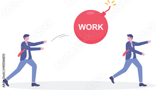 Social media illustration, business concept, web design

