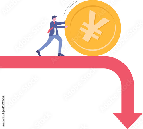 Social media illustration, business concept, web design


