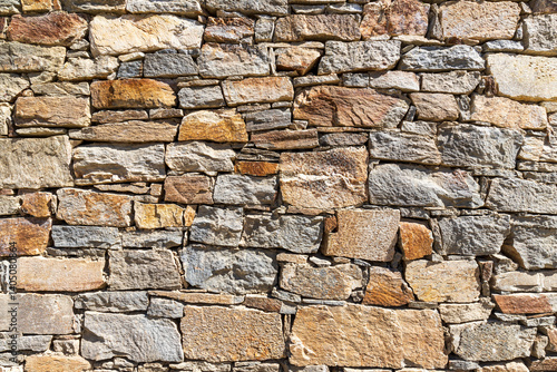 The surface of an stone wall, perfect for the background.