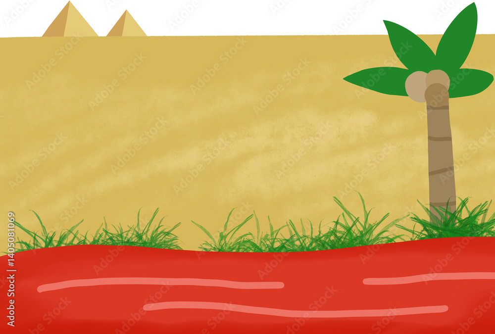 Obraz premium 나일강 피