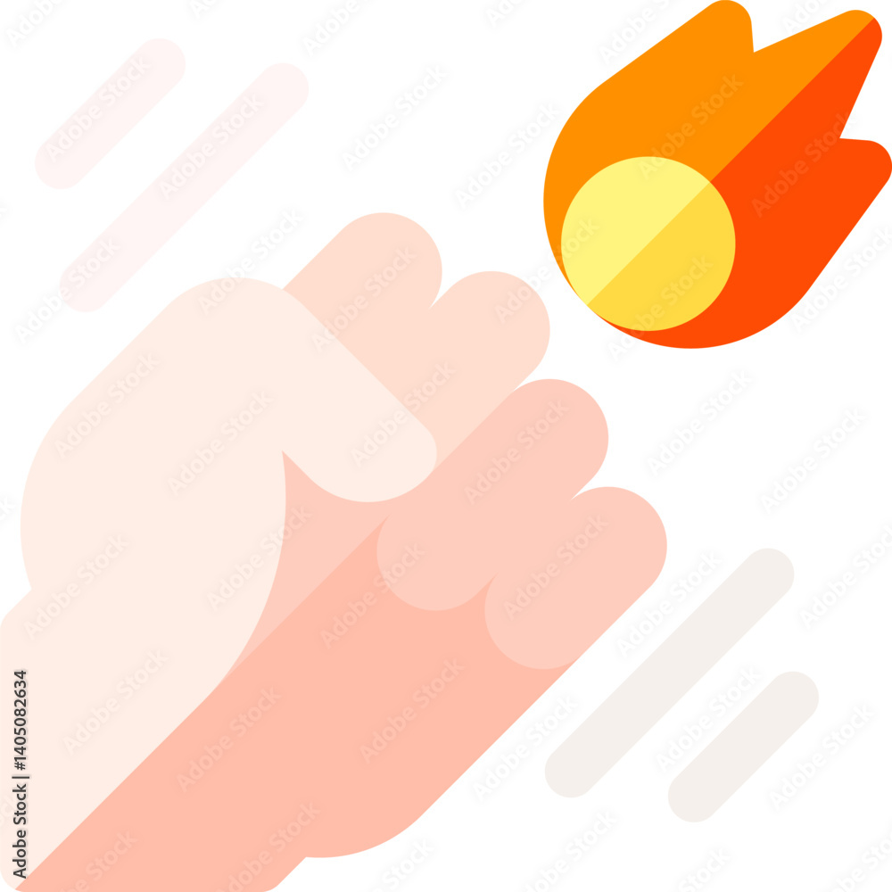 Obraz premium speed Illustration on a white background