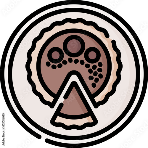 tart Illustration on a white background  
