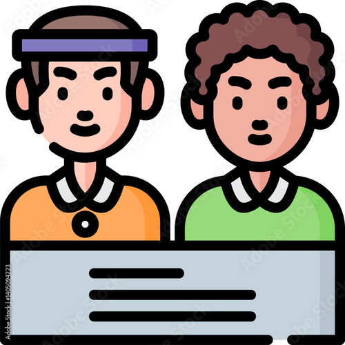 activist Illustration on a white background    