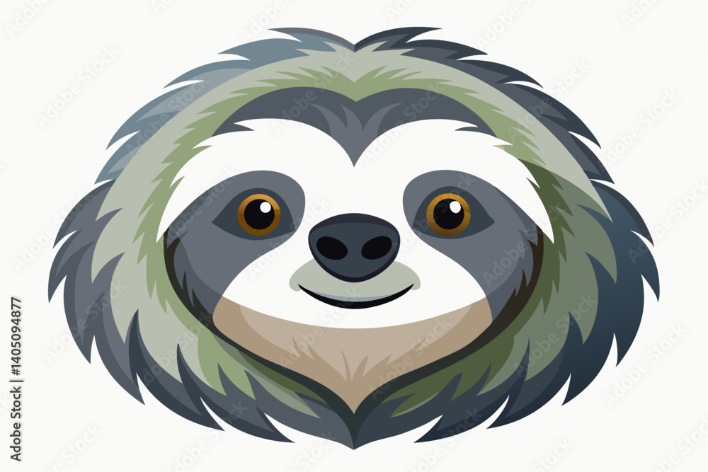 Obraz premium Animal Head Vector – Wild Animal Clipart Collection