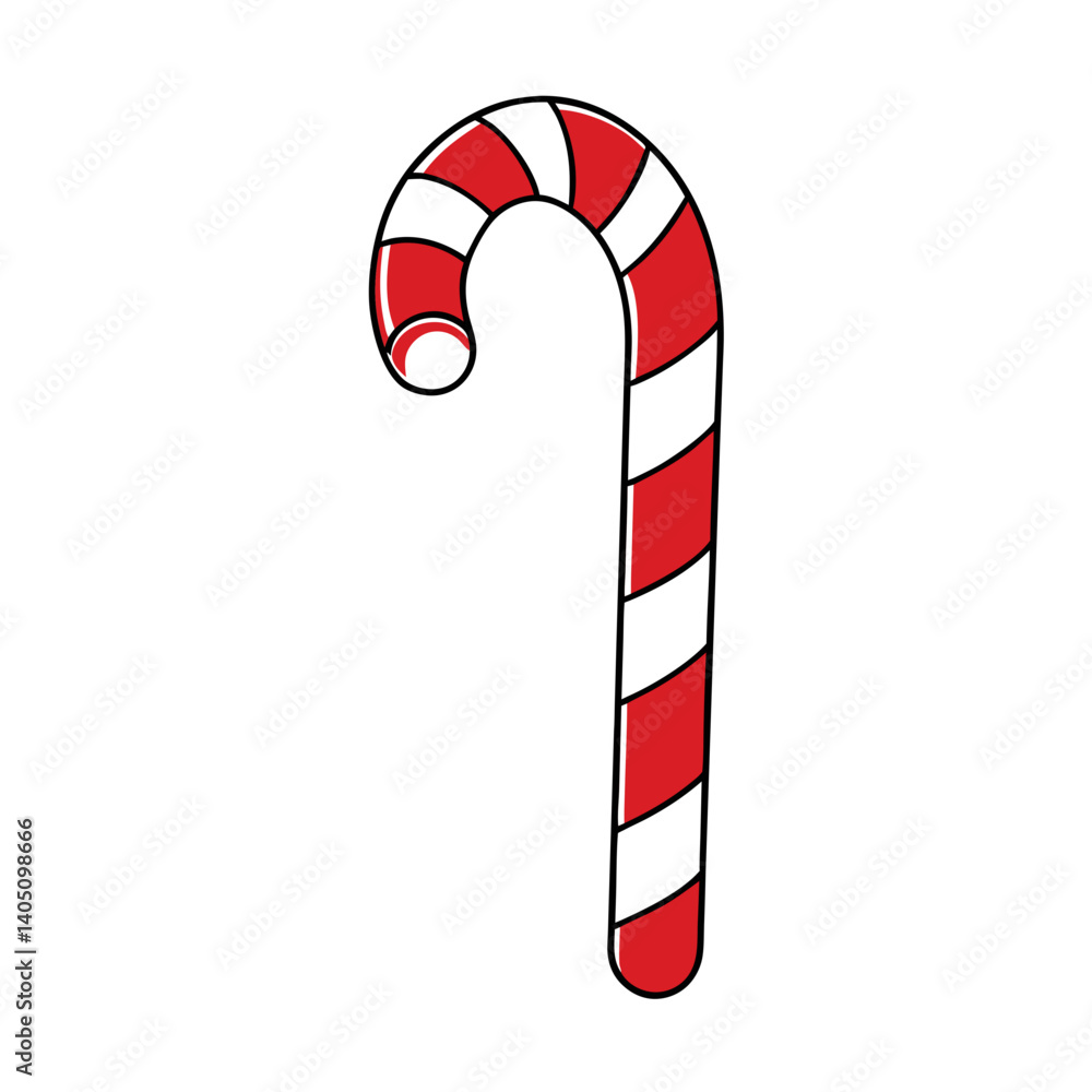 candy cane isolated on white candy cane isolated on white