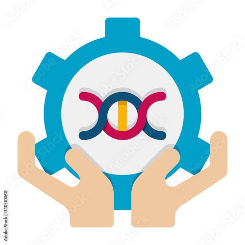 biological Illustration on a white background     