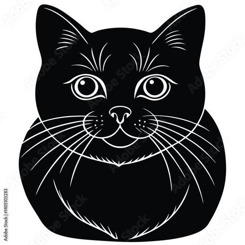 britesh shortaire vector cat