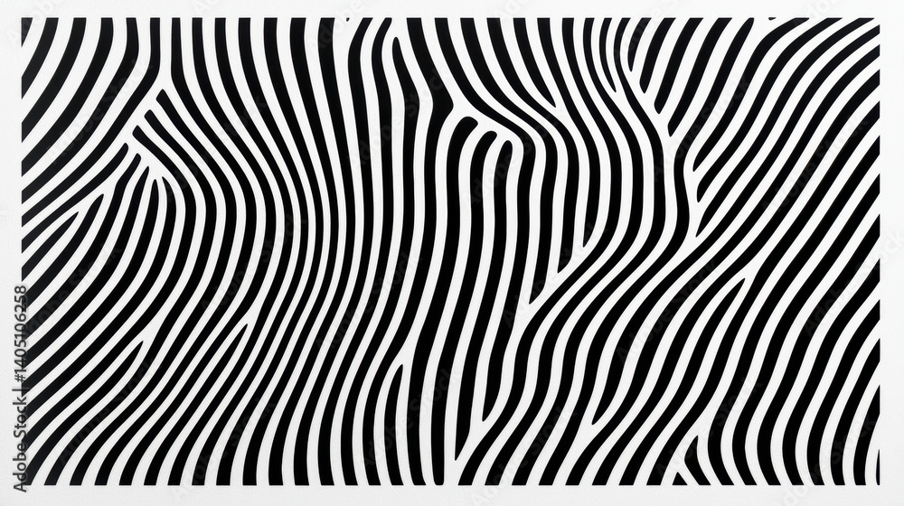 A black and white abstract design with a zigzag pattern. A black and white abstract design with a zigzag pattern.