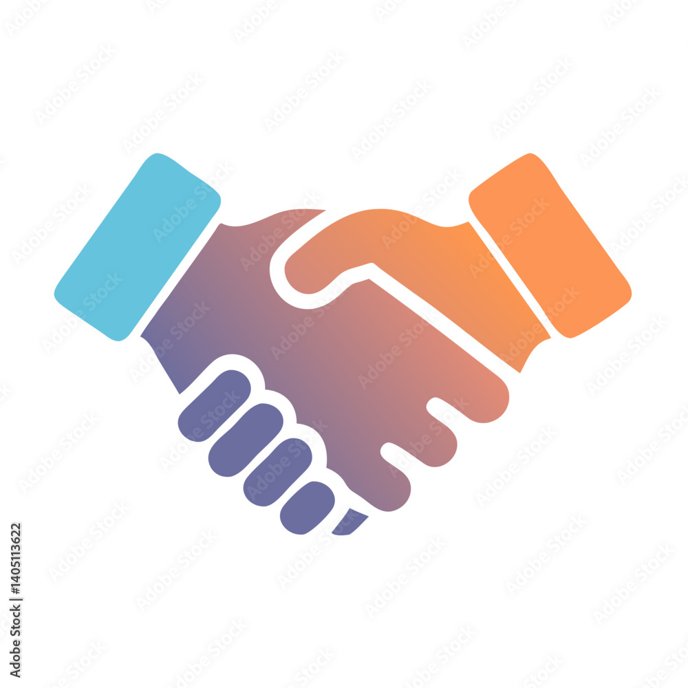 Handshake Icon Representing Partnership and Collaboration Handshake Icon Representing Partnership and Collaboration
