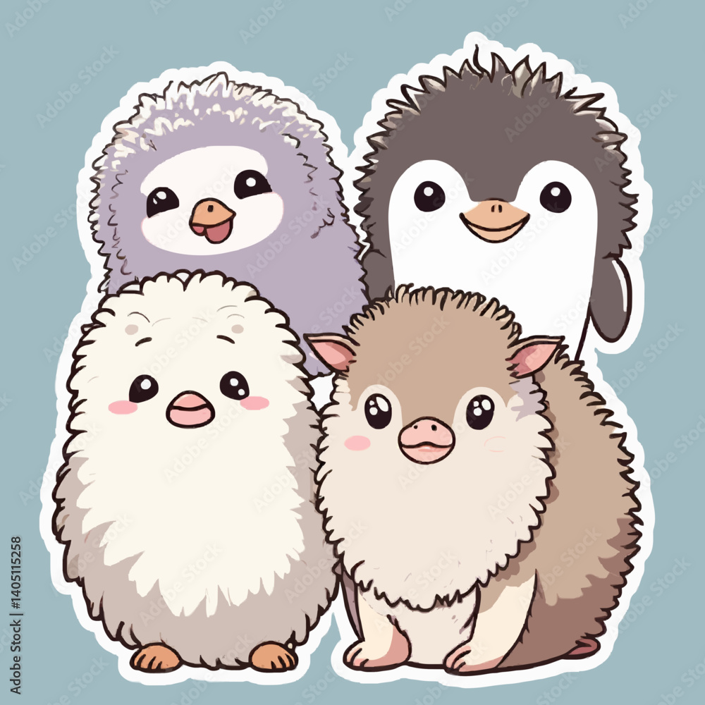 Fototapeta premium cute animal