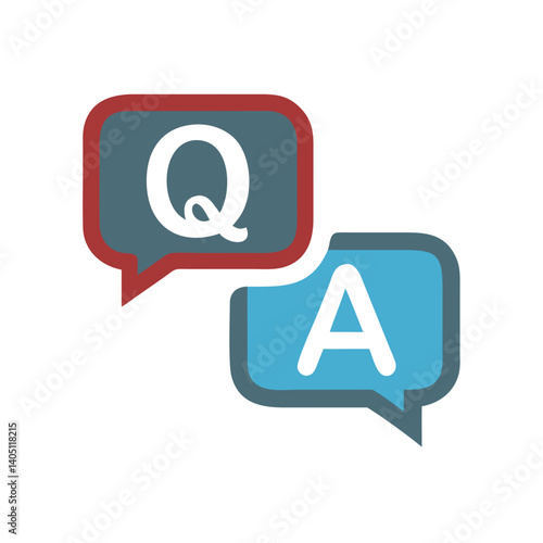 Speech Bubbles with Letters Icon Representing Communication and Language Interaction