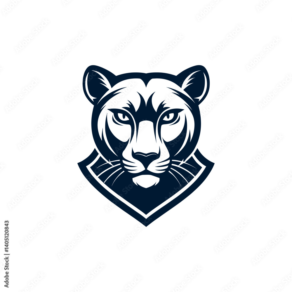 panther,panther face silhouette vector line art logo design panther,panther face silhouette vector line art logo design
