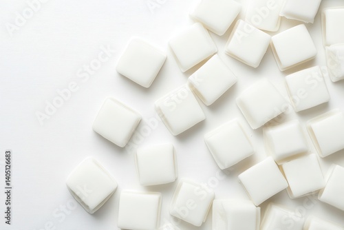 Wallpaper Mural White Square Candy Torontodigital.ca