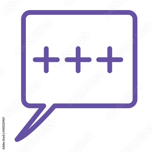 Speech bubble  Speech bubble. Cloud speech bubble. Vector