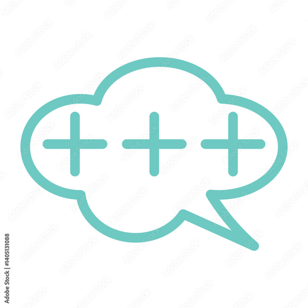 Obraz premium Speech bubble Speech bubble. Cloud speech bubble. Vector