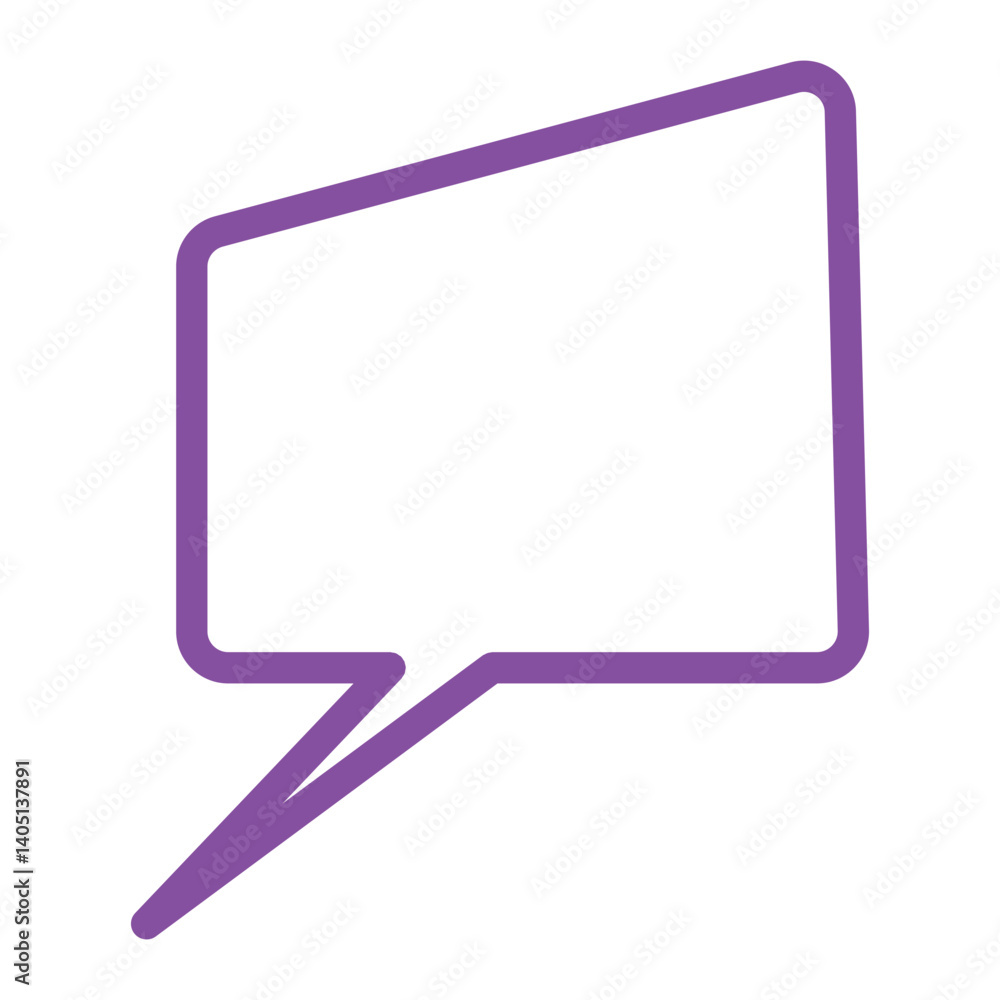 Naklejka premium Speech bubble Speech bubble. Cloud speech bubble. Vector