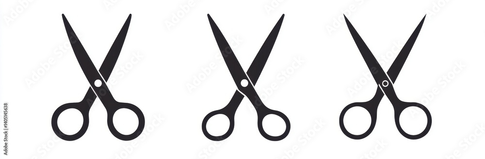Scissors Vector Collection for Cutting, Craft, and Design Projects Scissors Vector Collection for Cutting, Craft, and Design Projects