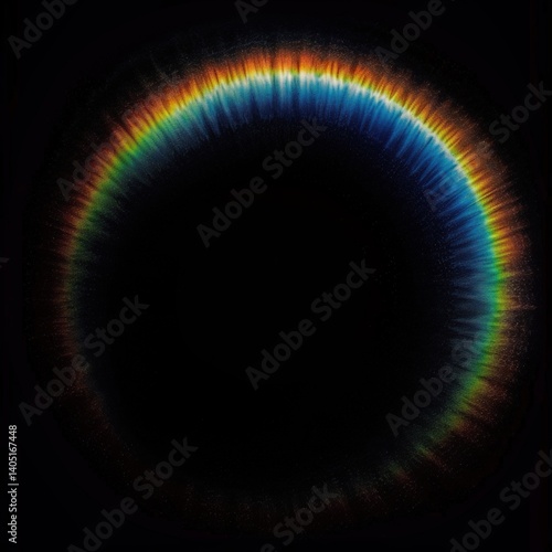 Vibrant circular spectrum