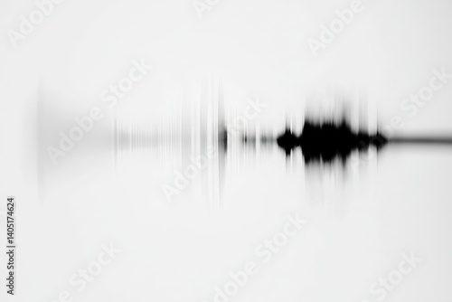 Abstract black and white art