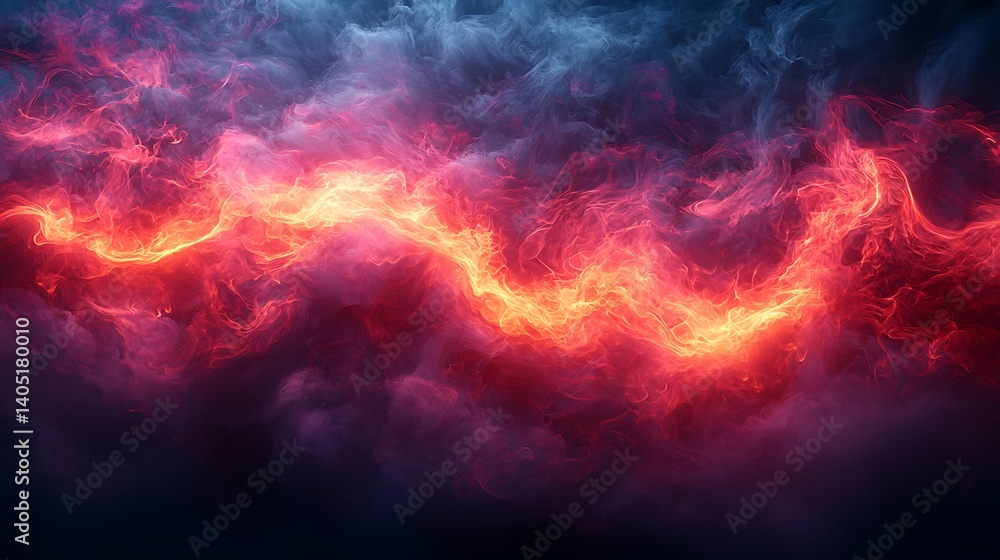 Abstract fire energy in space mist high resolution picture Abstract fire energy in space mist high resolution picture