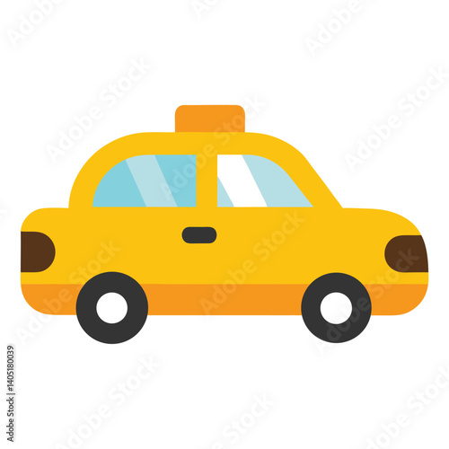  taxi vector illustration on white background