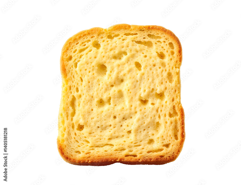 Slice of soft sponge cake, isolated on transparent background. Perfect for dessert or bakery themes. Generative AI Slice of soft sponge cake, isolated on transparent background. Perfect for dessert or bakery themes. Generative AI