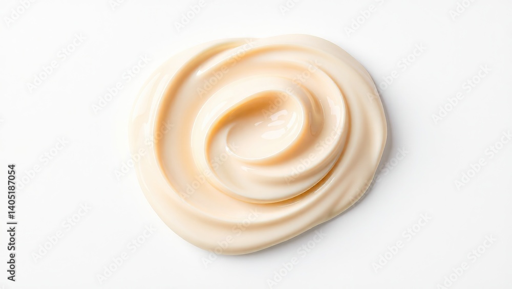 Creamy Swirl Texture, Perfect for a Smooth Dessert Background. Creamy Swirl Texture, Perfect for a Smooth Dessert Background.