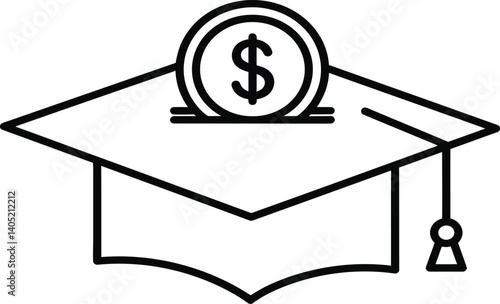 Education savings plan college fund investment for future financial aid and student loan concept



