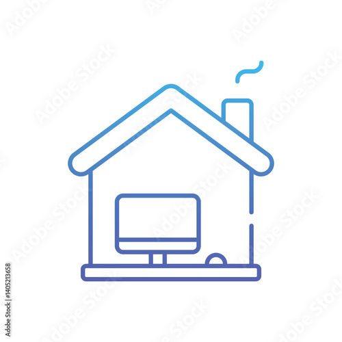 Home Office Vector icon