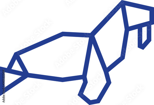 walrus Illustration on a white background    