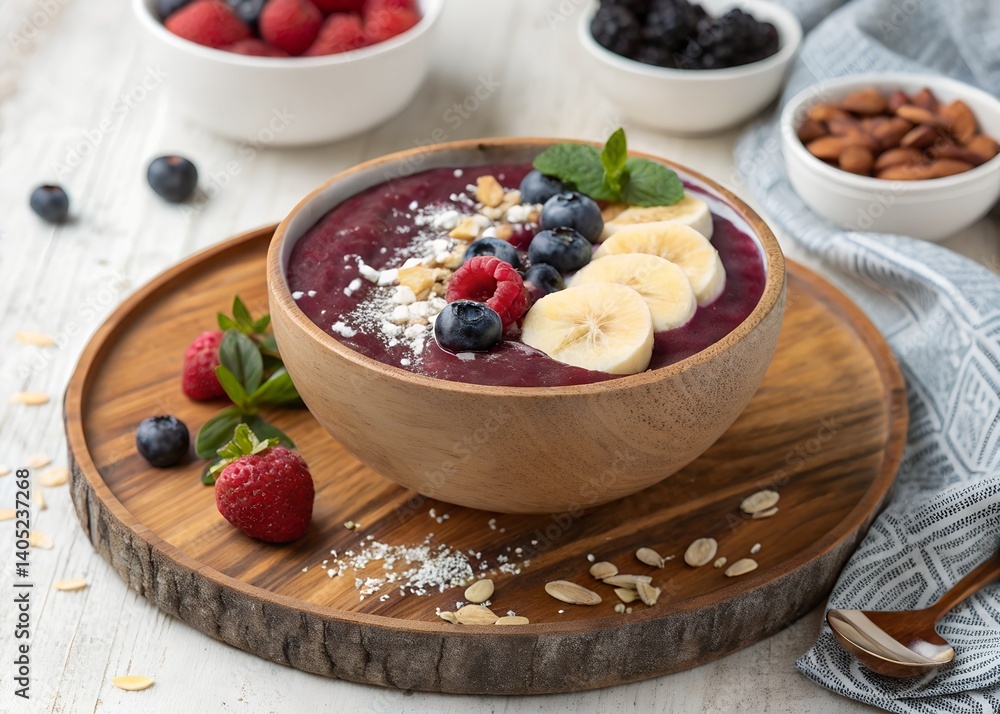 Acai smoothie bowl Acai smoothie bowl