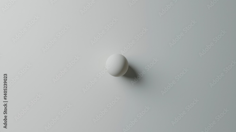 A white sphere with a black dot in the center. A white sphere with a black dot in the center.