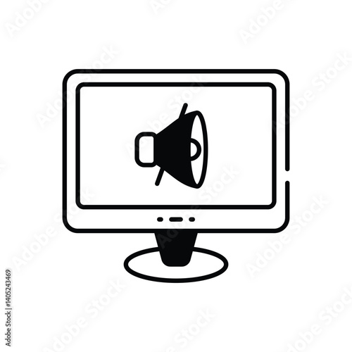 Sound Off Vector icon