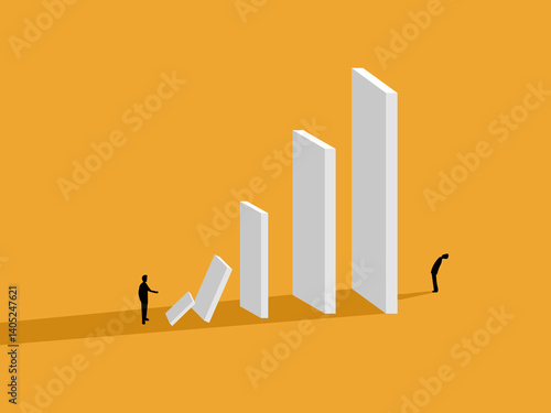 Makes business fail, Businessman eliminates competitors