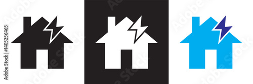 Public and private utilities icon. Vector for websites, mobile interfaces, presentations, banner, visual branding etc. Vector illustration. EPS 10