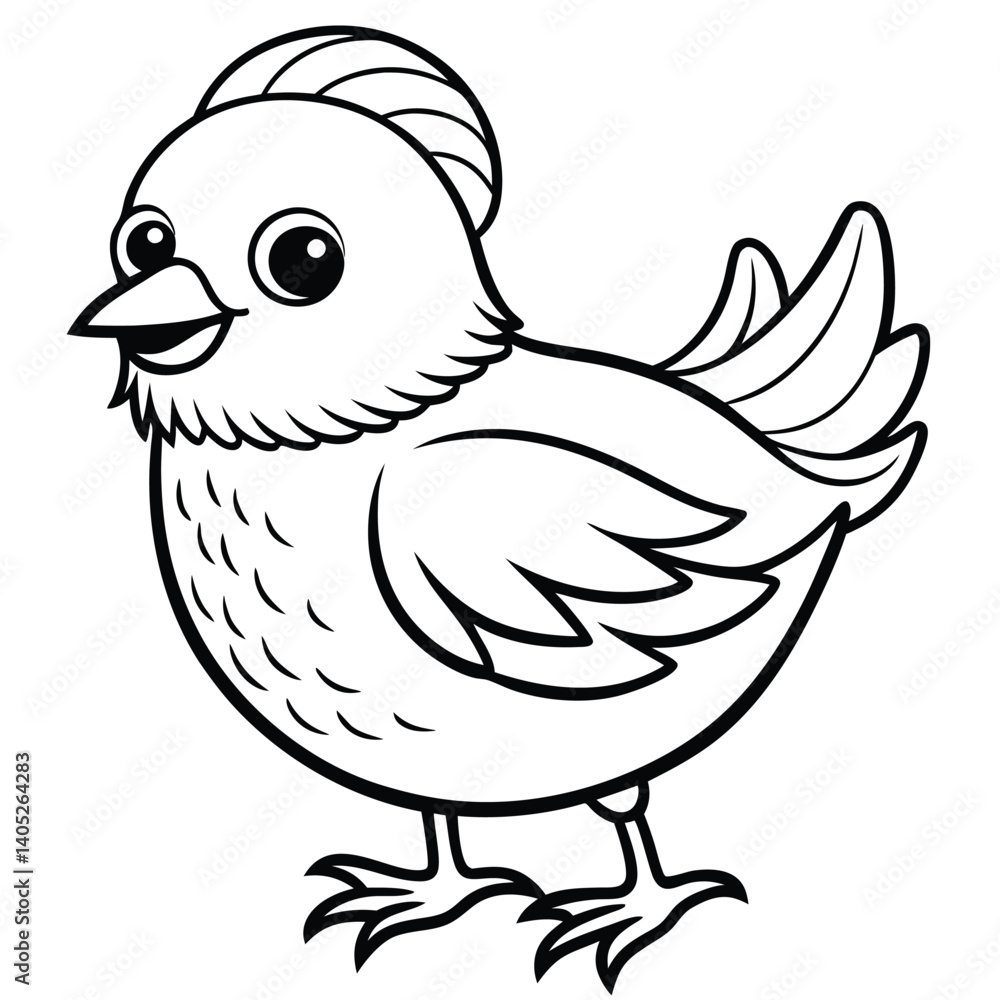hen and chicken vector hen and chicken vector
