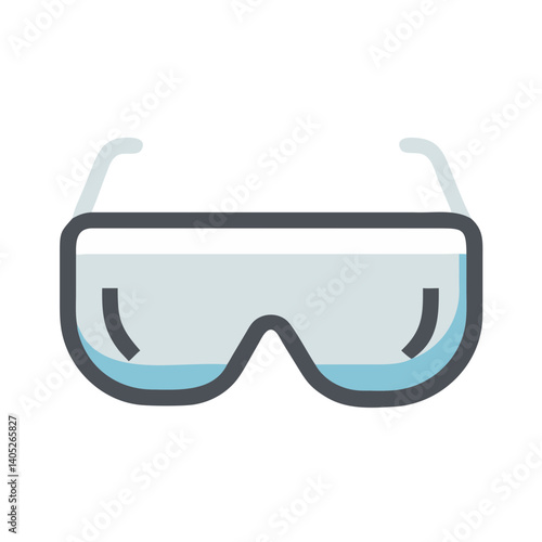 Stylish VR goggles representing virtual reality technology and immersive experiences
