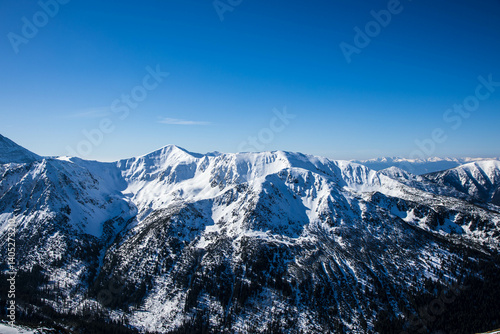 Fototapeta Naklejka Na Ścianę i Meble -  Wysokie Tatry w pogodny dzień