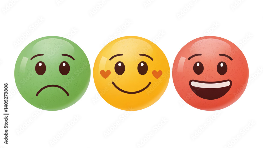 Different expression of emoji cutout isolated on PNG white transparent background. Different expression of emoji cutout isolated on PNG white transparent background.
