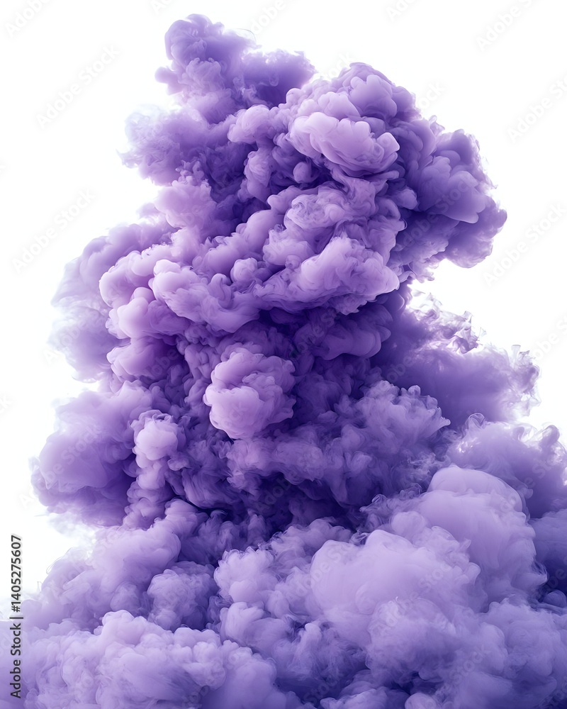 Ethereal purple smoke cloud formation Ethereal purple smoke cloud formation