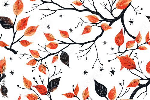 Trendy seamless floral ditsy pattern. Fabric design with simple flowers. Vector cute repeated pattern for fabric, wallpaper or wrap paper