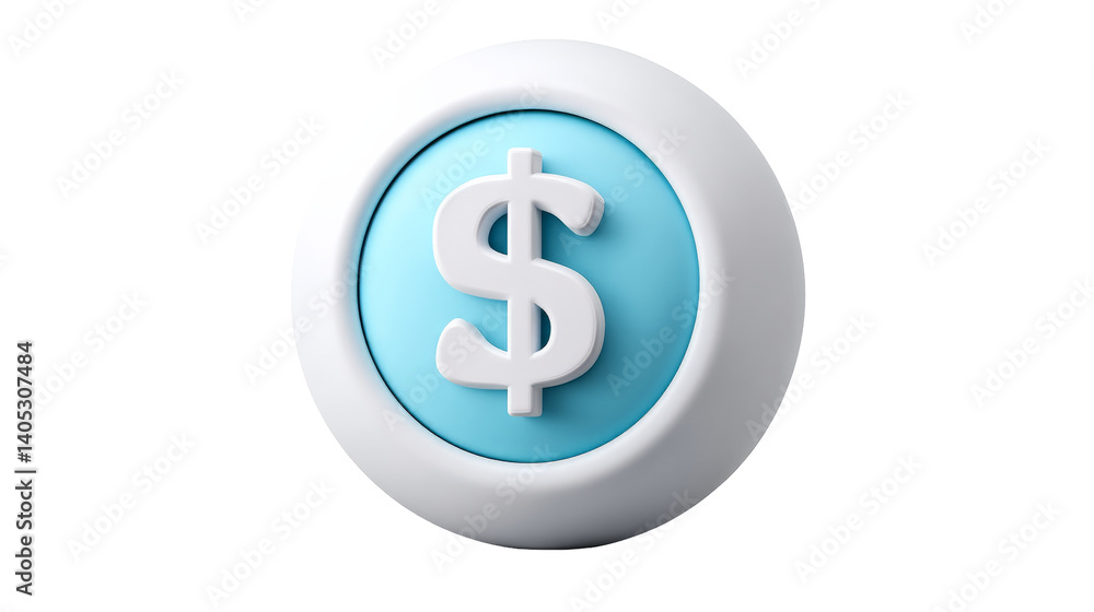 Exploring Iconic Representations of Wellness and Healthcare: A Conceptual Image Featuring a White Dollar Sign on a Blue Button Exploring Iconic Representations of Wellness and Healthcare: A Conceptual Image Featuring a White Dollar Sign on a Blue Button
