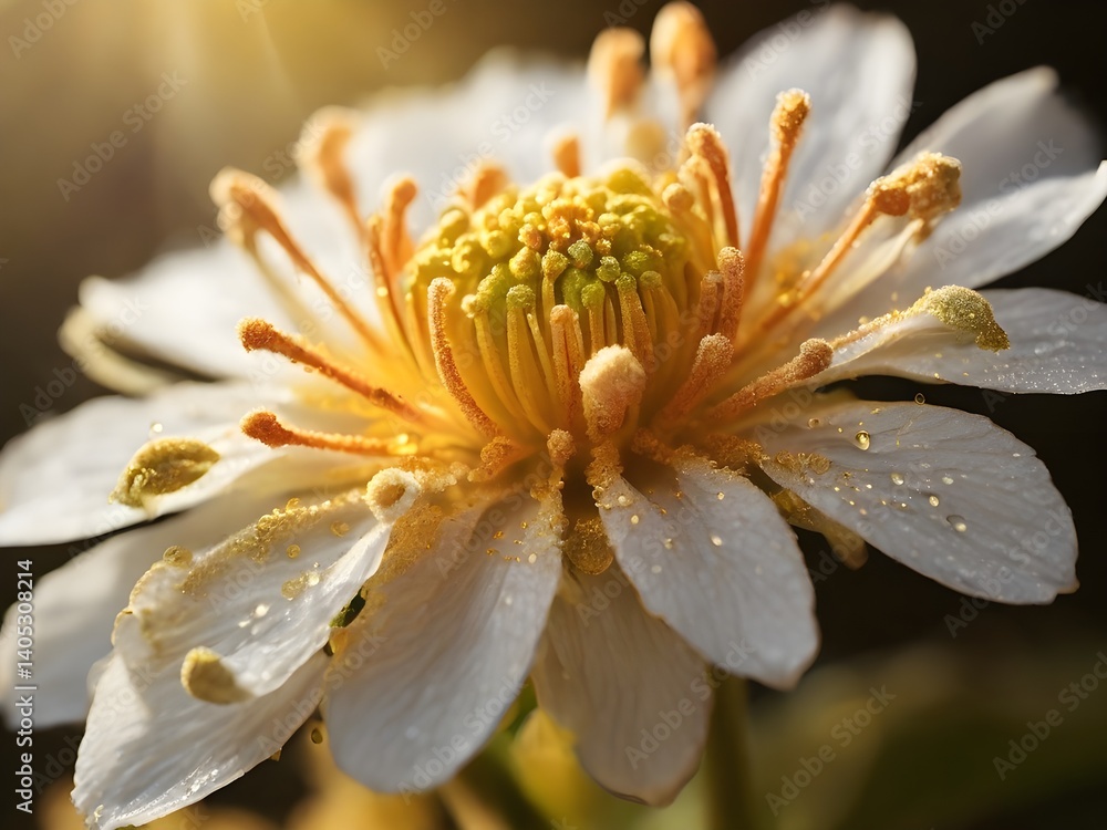 Fototapeta premium close up of a flower