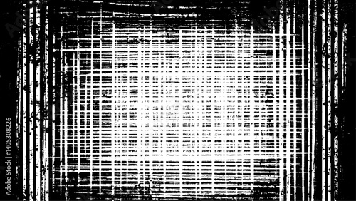 grunge metal and dust scratch black and white texture background panorama grunge background