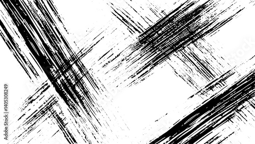 grunge metal and dust scratch black and white texture background panorama grunge background
