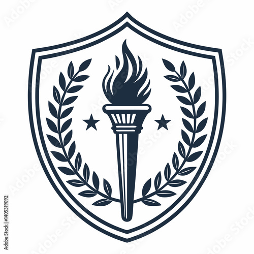 Design a vector soccer team badge with a bold stroke and the letter 'W' prominently featured.