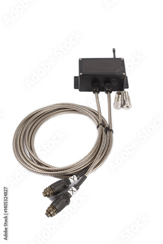 Obraz na płótnie Modern electronic device on white background w salonie