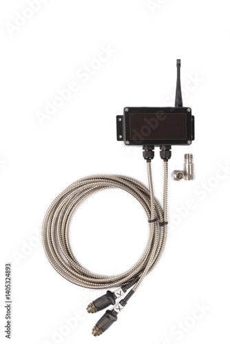 Obraz na płótnie Modern electronic device on white background w salonie