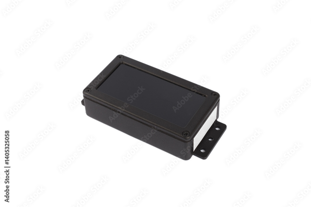 Modern electronic device on white background Modern electronic device on white background